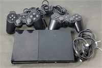 Mini Working PS2 With 2 Remotes
