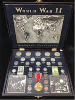 Silver Coins Of Ww 2 Collection In Box