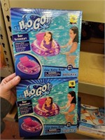 (2) H2O GO  baby watercraft boat both pink