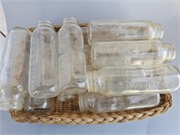 Vintage Glass Evenflo Baby Bottles