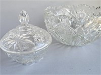 Cut Glass / Crystal Bowl Dish Lot