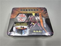 Bakugan Sectanoid Cards Sealed Metal Box