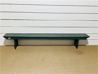 Painted Pa. Schoolhouse Bench