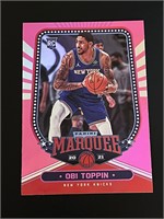 Obi Toppin Pink Marquee Rookie Card