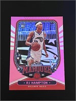 RJ Hampton Pink Marquee Rookie Card