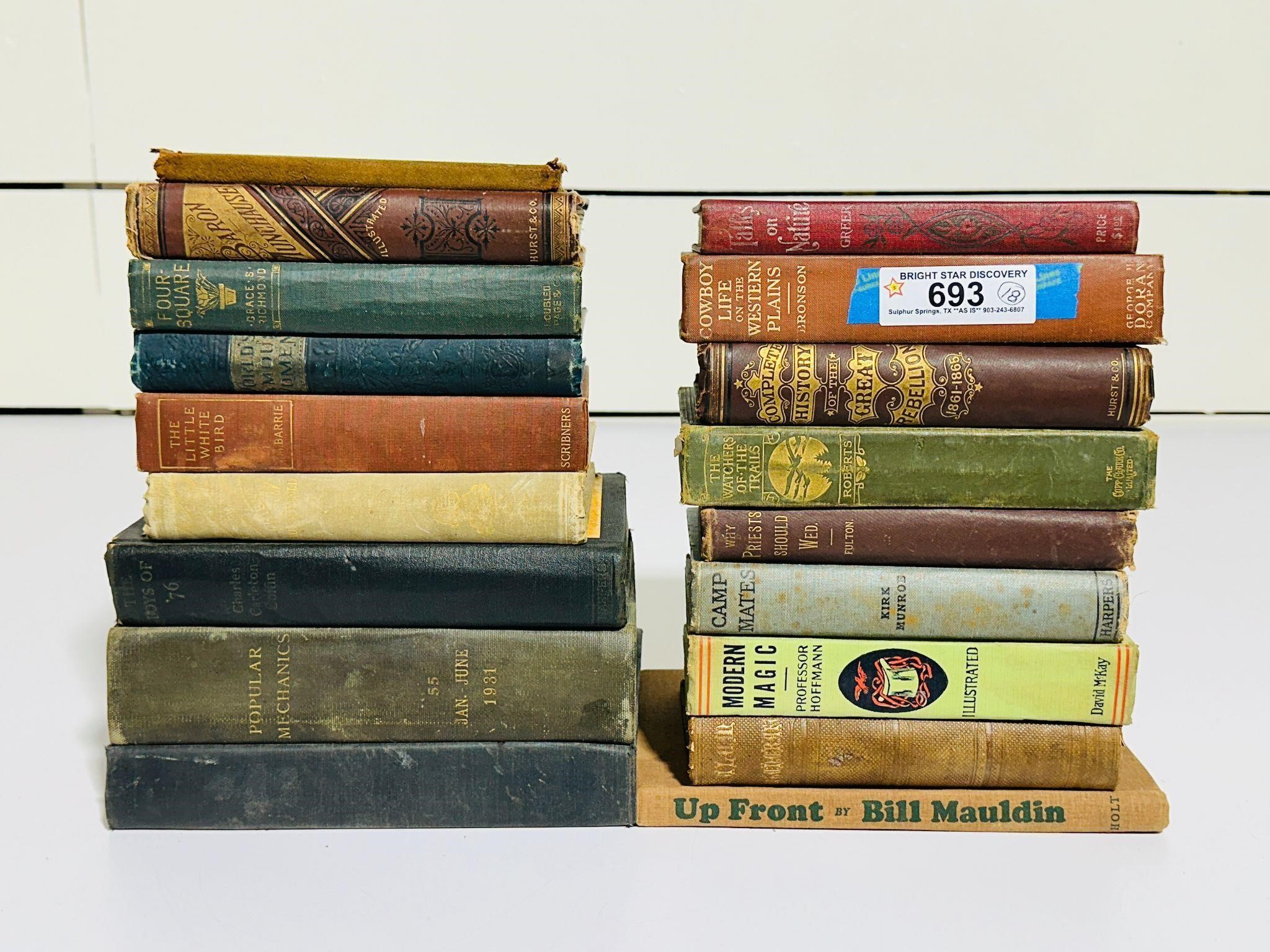 Antique & Vintage Decorator Books