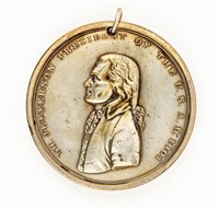 Jefferson Indian Peace Medal 1801