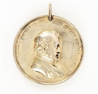 James Buchanan Indian Peace Medal 1857