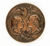 1893 Columbian Expo Bronze Medal 90mm