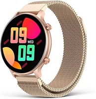 Smart Watch for Women with Metal Straps, 1.32" HD