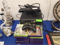 XBOX 360 CONSOLE WITH KINECT SYSTEM