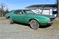 1971 Ford Mustang hardtop project car, 302ci V8 au