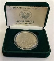 1996 ASE High Grade American Eagle Silver Dollar