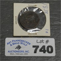 1838 Large Cent Piece