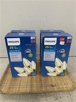 (4) Boxes of Philips String Lights