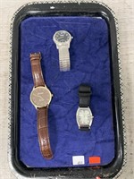3 Men's Wristwatches
