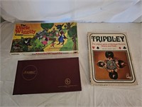 3 Vintage Board and Card Games