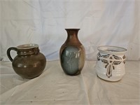 3 Poeces of Pottery