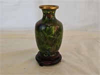 Cloisonne Oriental Miniature Vase
