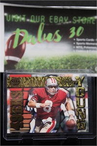 1996 Pacific Crown Collection Steve Young #GC-3