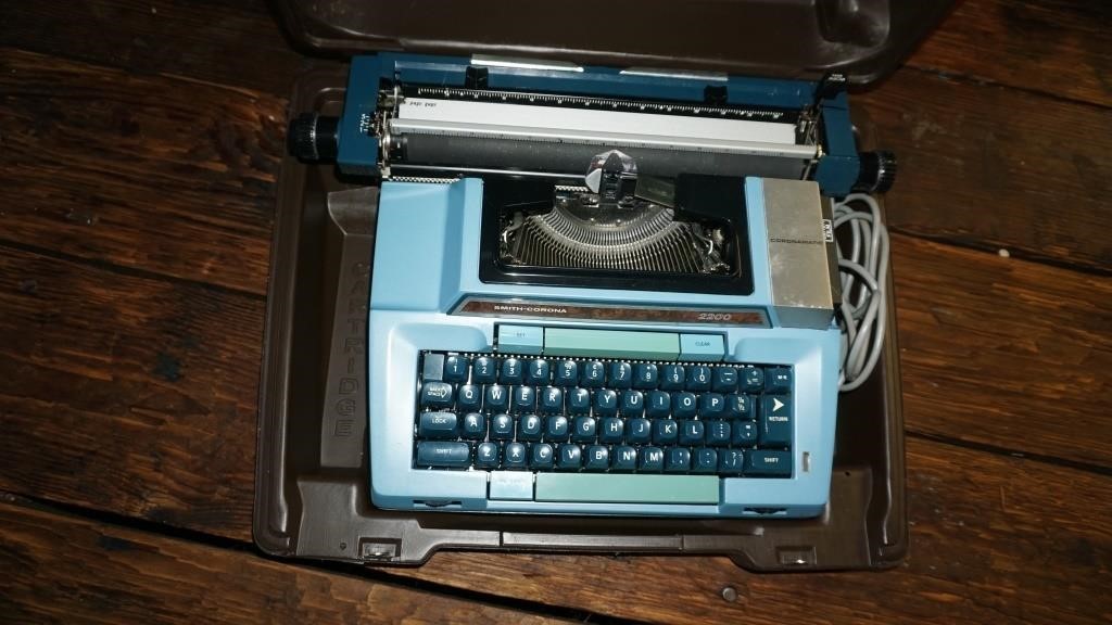 Smith Corona Electric Typewriter #2200