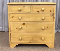 20th Century Pine Two over Three Drawer Chest