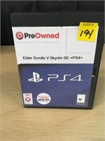 PS4 Elder Scrolls V Skyrim SE