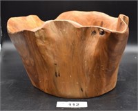 Hand Carved Wood Bowl