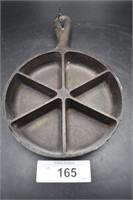 Corn Bread Iron skillet with handle