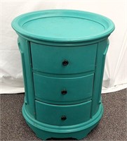 Solid Wood Painted 3 Drawer Stand