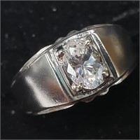 Silver 4.11G Cz  Ring