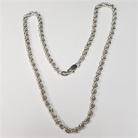 $100 Silver 8.54G 16" Necklace