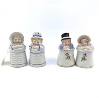 Figural Salt and Pepper Shakers
