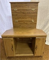4 Drawer Dresser, Small TV Stand