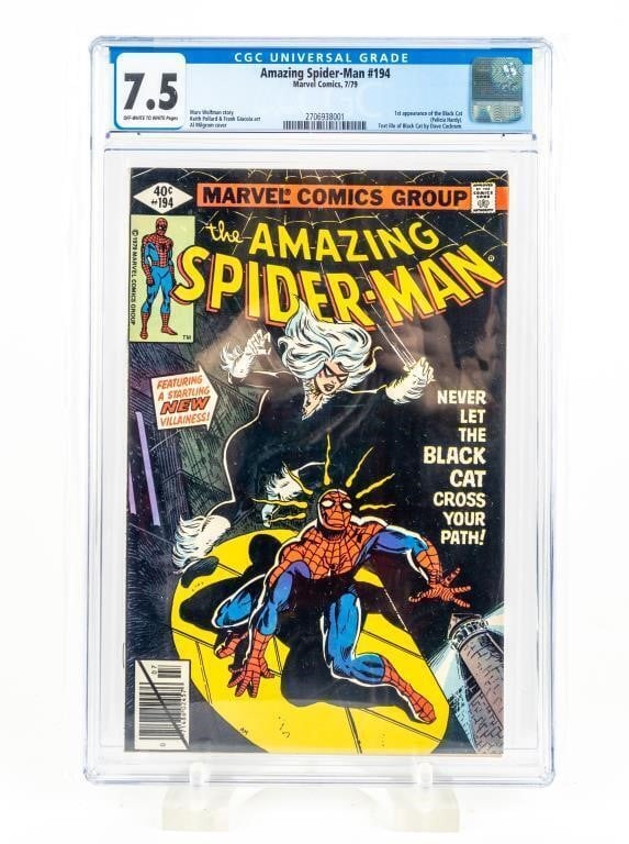 Comic The Amazing Spider-Man #194 CGC Grade 7.5