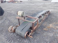 Electric Aggregate Conveyor ~ 19" X 13'