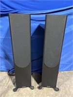 Monitor Audio floor speakers, 43 inches tall. Set