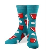 BEER PONG Men's Crazy Socks NEW