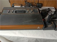 Vintage Atari Gaming System w Joy Stick Remotes
