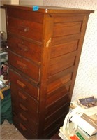 8 drawer narrow dresser, 20" wide & deep