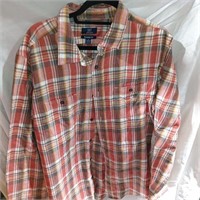 George Men's Long Sleeve Flannel Outdoor Shirt