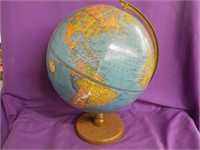 12x17 Globe Cram's Imperial