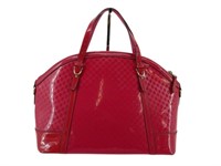 GUCCI Micro Enamel Pink Handbag