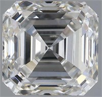 Asscher Cut 3.01 Carat VS2 Lab Diamond