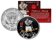Muhammad Ali Liston Knockout JFK Coin