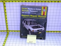 Shop Manuals - Isuzu Rodeo, Amigo