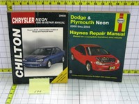 Shop Manuals - Chrysler/Dodge Neon