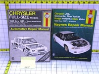 Shop Manuals - Chrysler Full Size