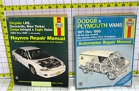 Shop Manuals - Chrysler Full Size Cars, Vans