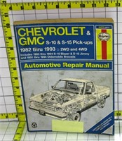 Shop Manuals - Chevrolet GMC S10, S15